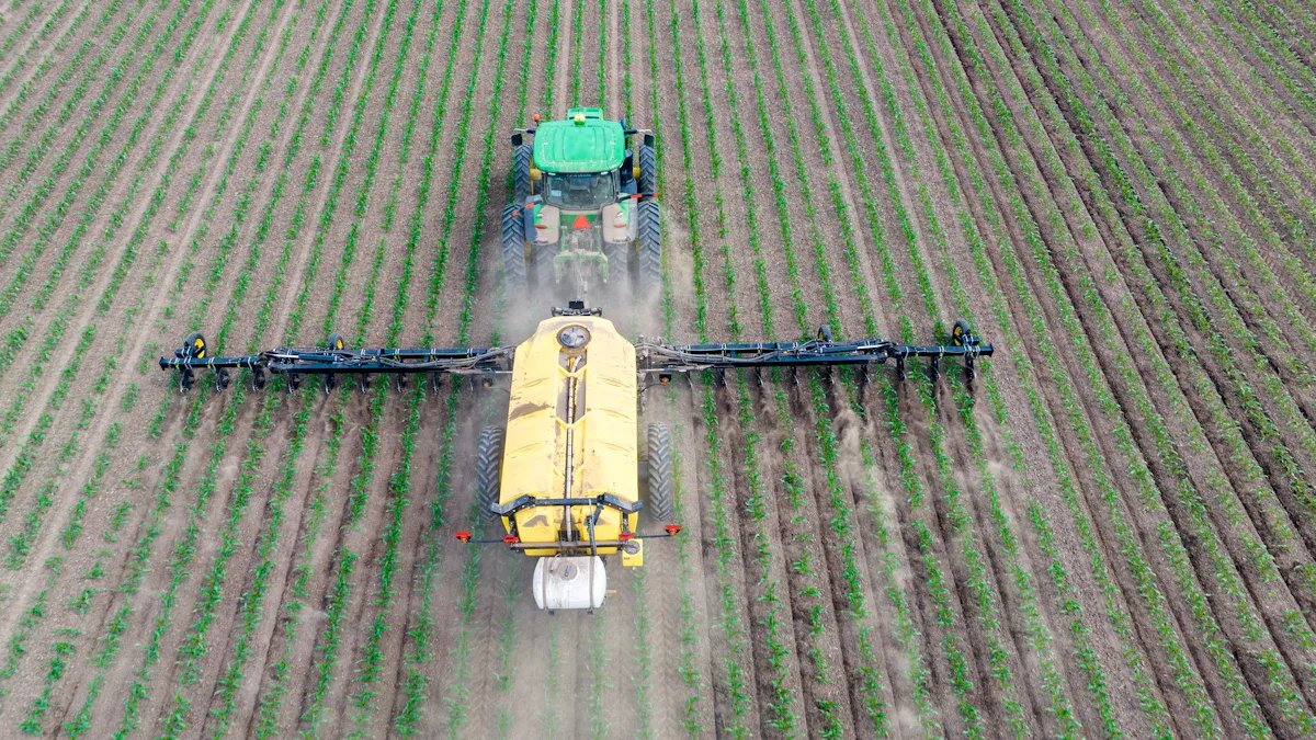 ထွန်စက်အတွက် Boom Sprayer